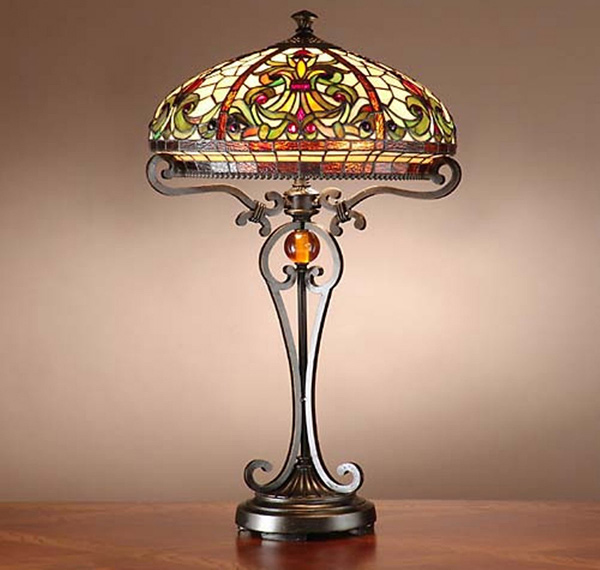 15 Intricate Tiffany Table Lamp Designs | Home Design Lover