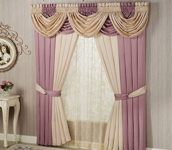 Color Classics Waterfall Valance