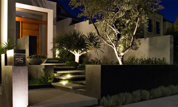 modern landscape lighting ideas