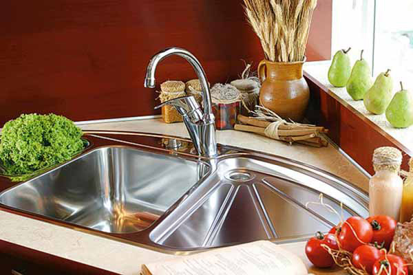 ðŸ'™ 15 Cool Corner Kitchen Sink Designs | Home Design Lover