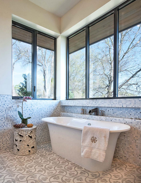 mosaic tiles bathroom