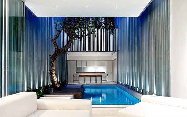 elegant swimming pool