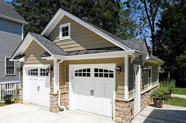 2 garage shed