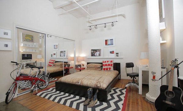 Industrial Bedroom Designs