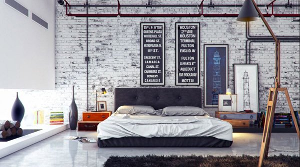 Industrial Bedroom