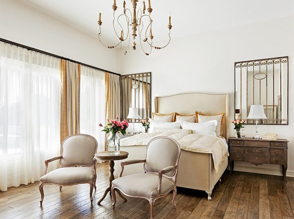 classic French bedroom