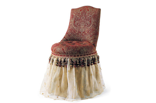 Skirted Vanity Chair