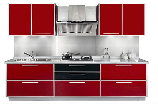 15 Extremely Hot Red Kitchen Cabinets | Home Design Lover