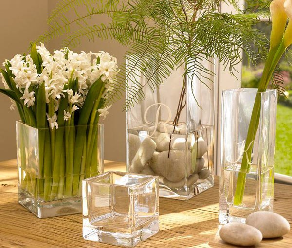 Square Vases