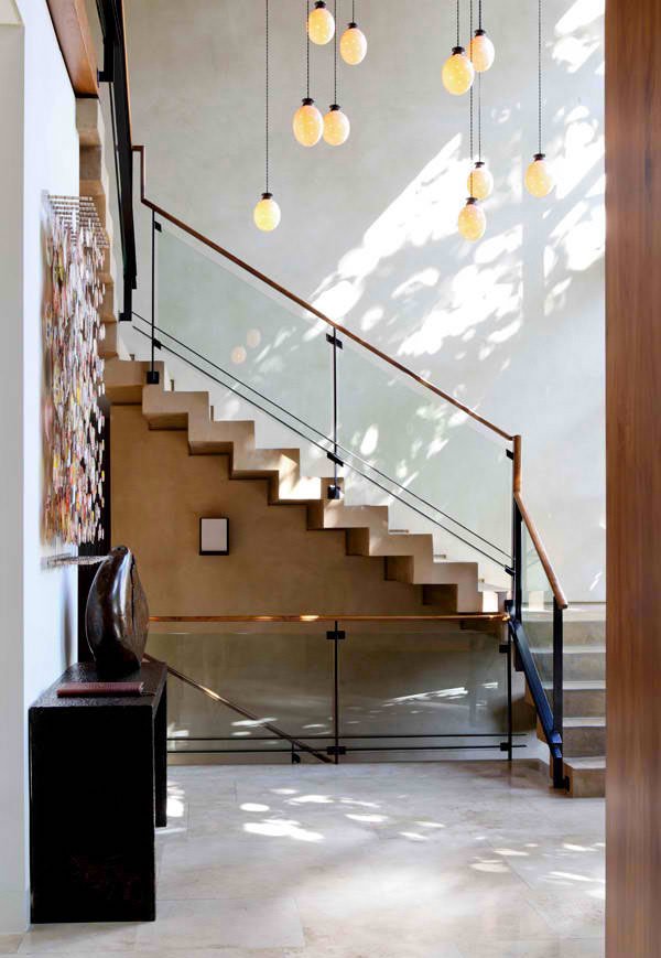 15 Concrete Interior Staircase Designs | Home Design Lover