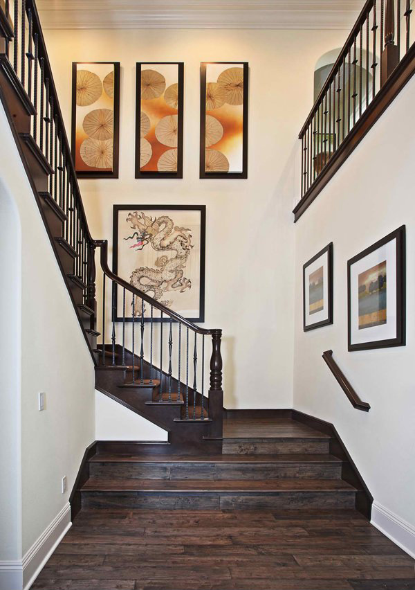 hardwood banisters