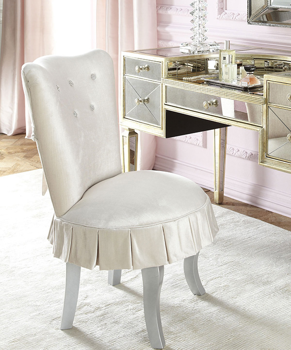 15 Skirted Traditional Vanity Chairs Home Design Lover