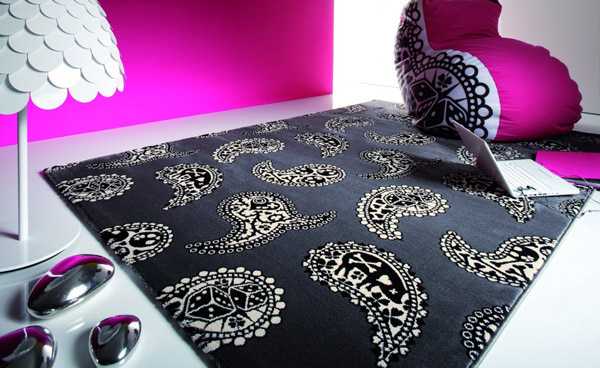 Paisley Grey Rugs