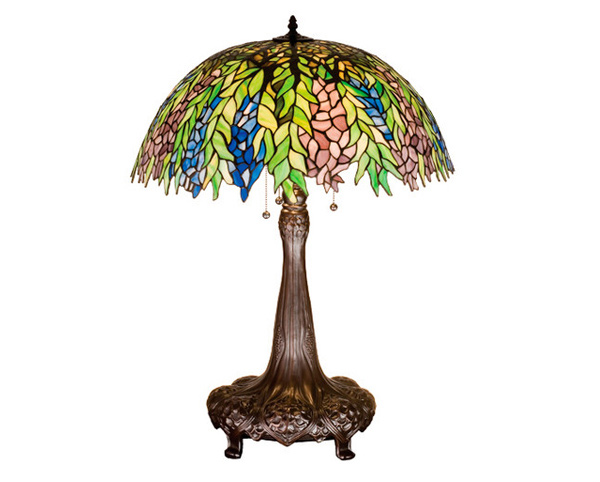 Tiffany Locust Table Lamp