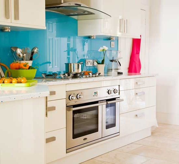 glass splashback