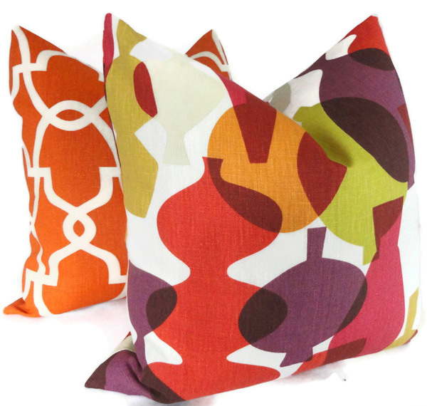 Colorful Vases Pillow Cover
