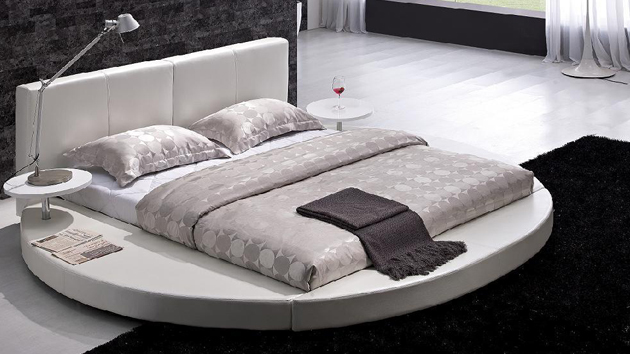 15 Fashionable Round Platform Beds Home Design Lover