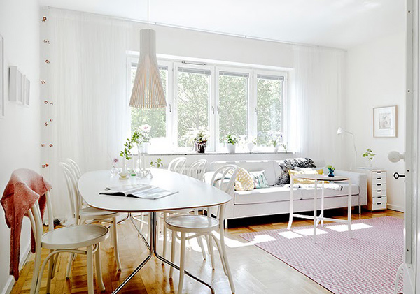 Modern And Whimsical Scandinavian Apartment Home Design Lover