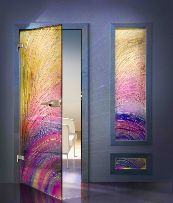 glass door design