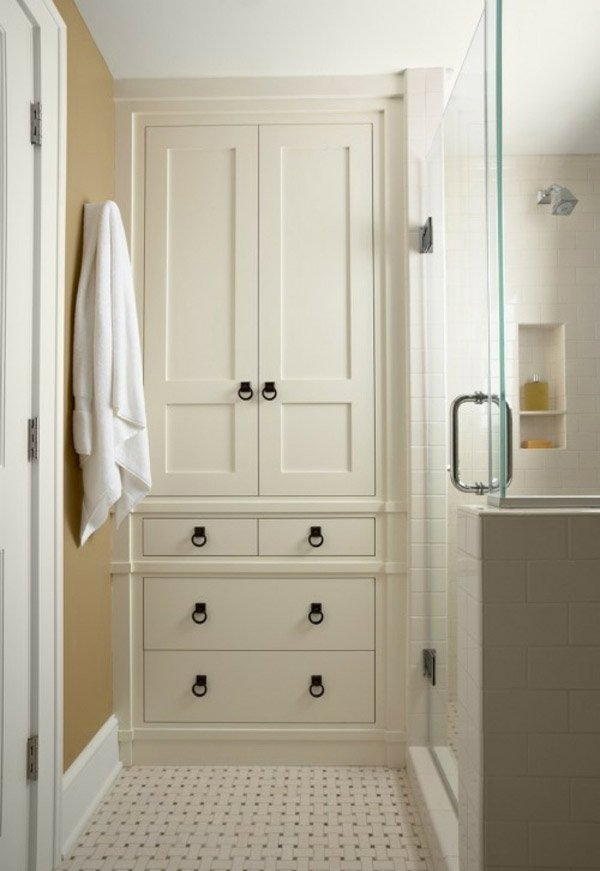 tall bathroom storage