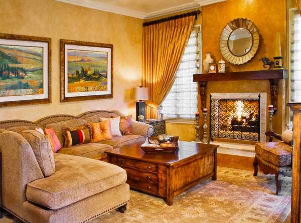 15 Stunning Tuscan Living Room Designs | Home Design Lover