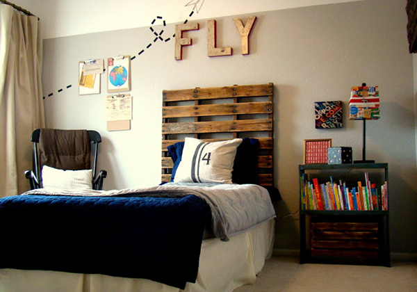 pallet headboard