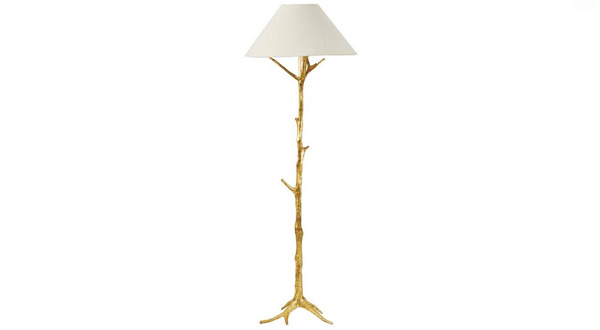 Gold Floor Lamp