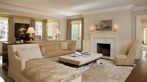 beige living rooms