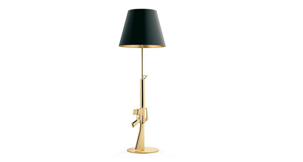 Gold Floor Lamp