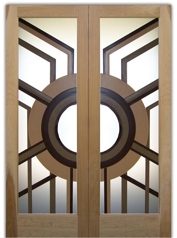 custom-made glass door