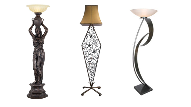 art deco style floor lamps