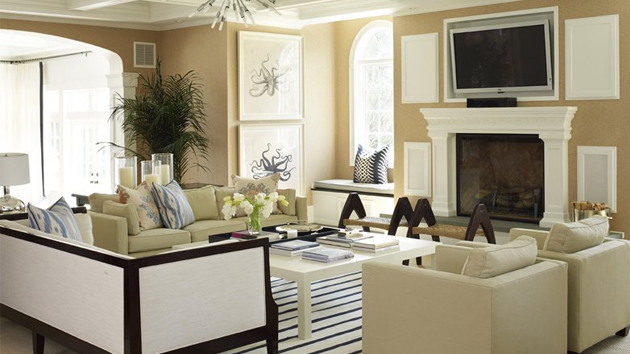 15 Flexible Beige Living Room Designs