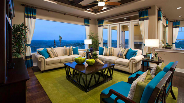 15 Traditional Tropical Living Room Designs | Home Design ...