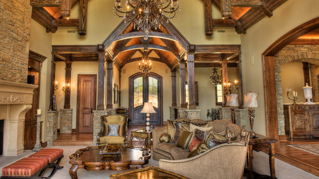 tuscan living room design gallery