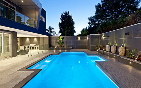 modern inground pools