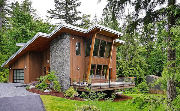 Issaquah House in Squak Mountain With Modern Cottage ...