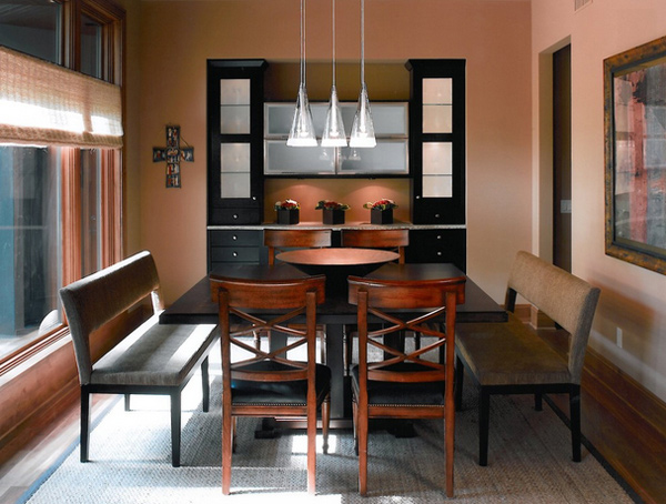 15 Charming Square Dining Room Tables | Home Design Lover