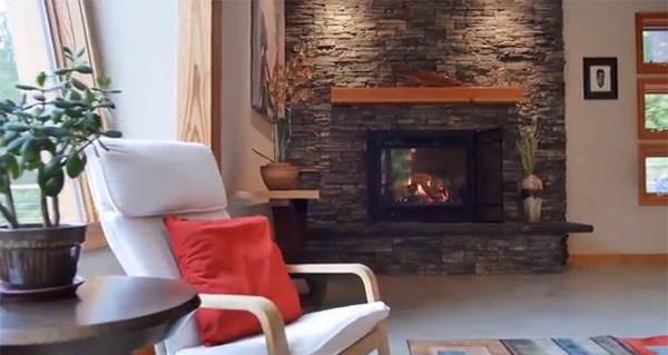 Eldorado Stone Fireplace