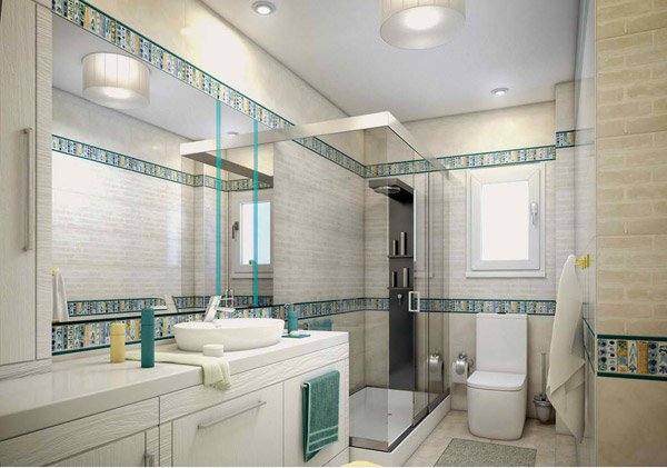 15 Turquoise Interior Bathroom Design Ideas | Home Design ...