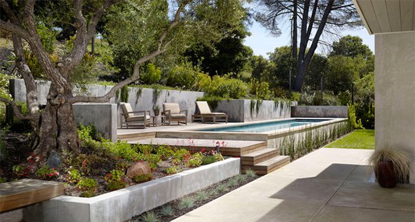 pool and patio