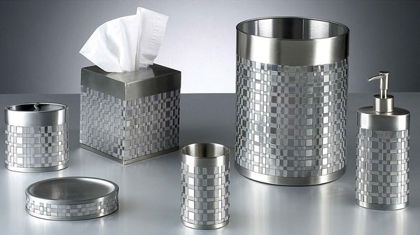 Basketweave Silver – Accessories