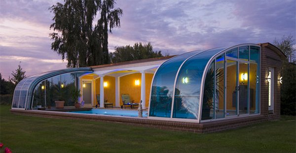 15 Stylish Pool Enclosure For Year Round Pool Usage Home Design Lover