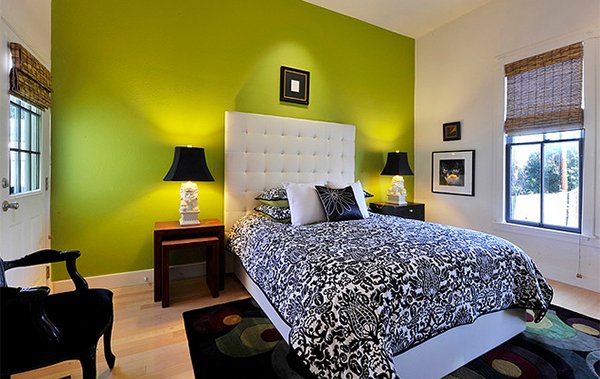 Lime Green Bedroom Decorating Ideas