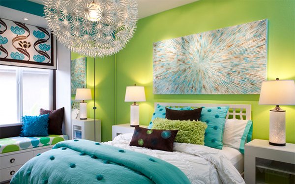 15 Bedrooms Of Lime Green Accents Home Design Lover