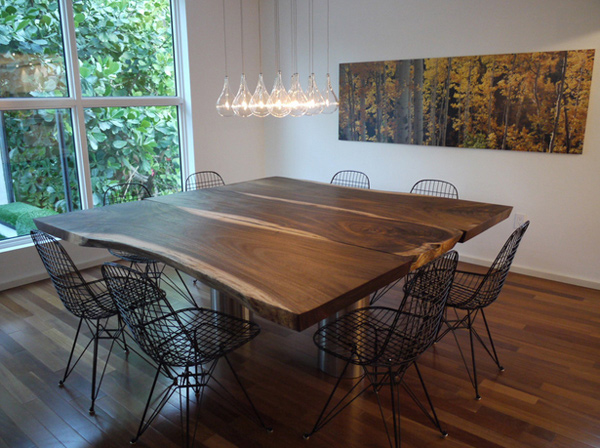 modern dining room