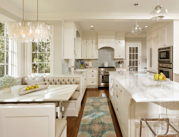 transitional kitchen