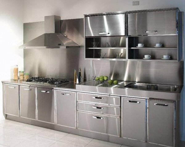 16 Metal Kitchen Cabinet Ideas Home Design Lover