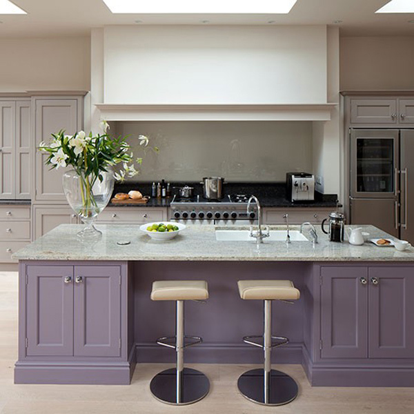 Purple Kitchen 22 Kitchen Cupboard Paint Ideas For Your