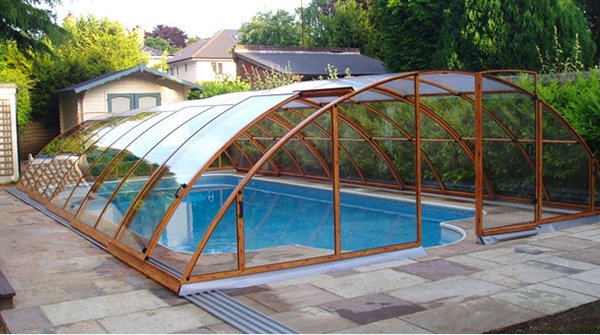 outdoor swimming pool enclosures