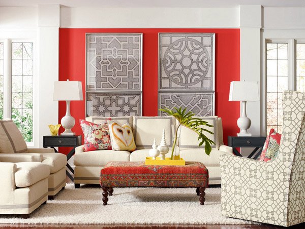 15 Pretty Accent Walls In The Living Room Home Design Lover